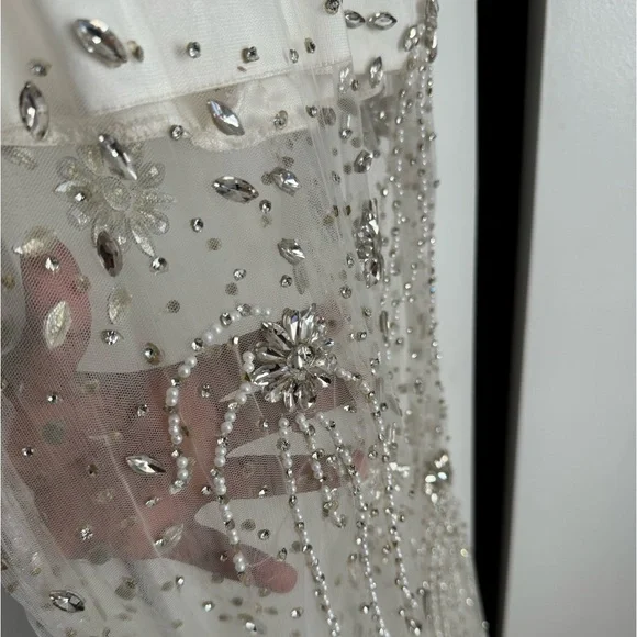 Custom Made Wedding Reception Dress. Great for Proms, Weddings, Events, Etc - Picture 4 of 11